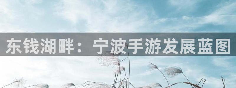 大神28杀组合：东钱湖畔：宁波手游发展蓝图